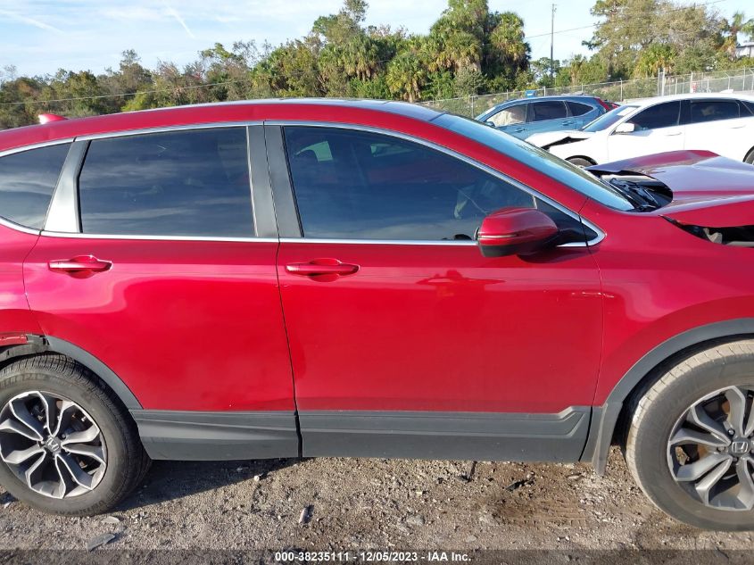 2021 HONDA CR-V EX - 5J6RW1H56MA005550