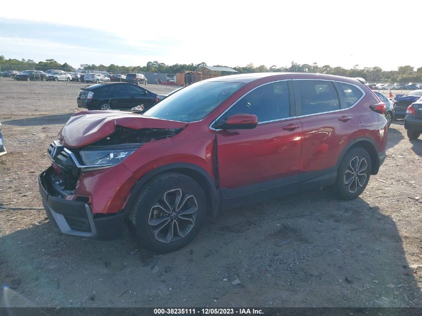 2021 HONDA CR-V EX - 5J6RW1H56MA005550