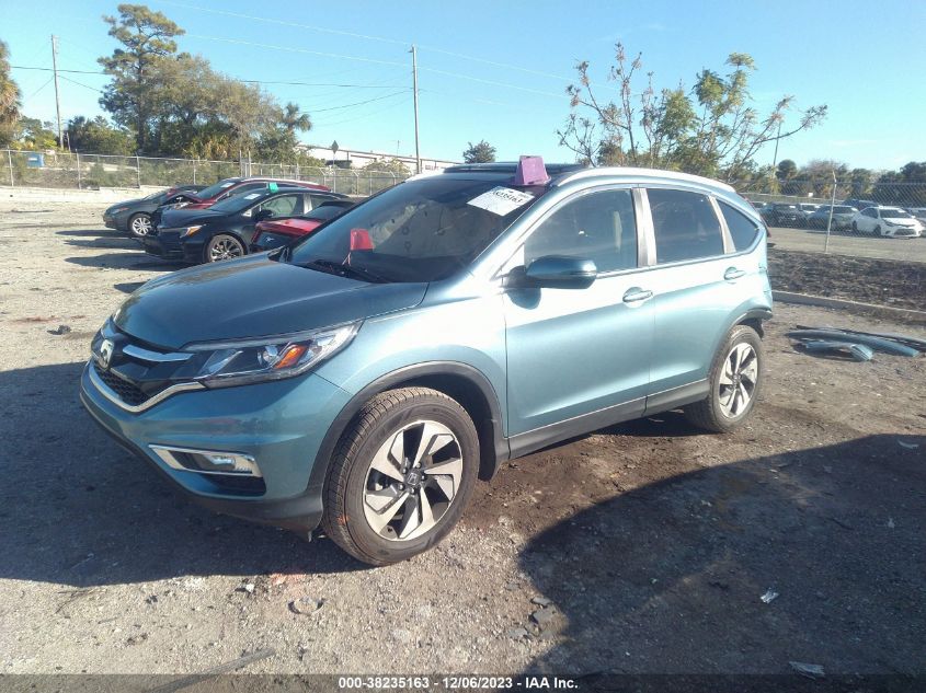 2015 HONDA CR-V TOURING - 5J6RM3H91FL024194
