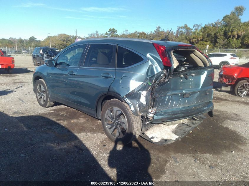 2015 HONDA CR-V TOURING - 5J6RM3H91FL024194