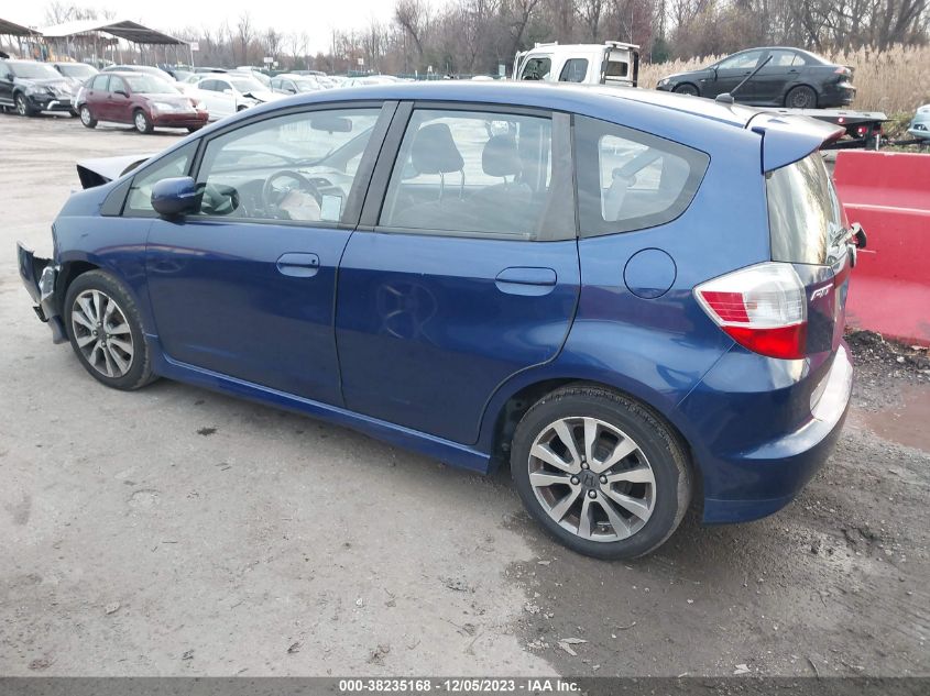 2013 HONDA FIT SPORT - JHMGE8H59DC050543