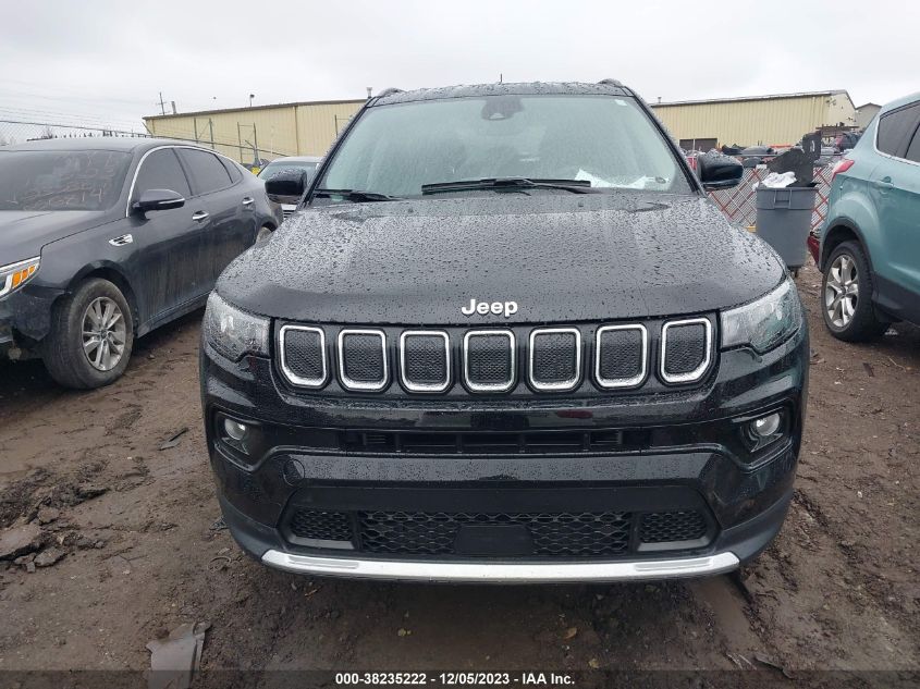 2022 JEEP COMPASS LIMITED - 3C4NJDCB9NT134264