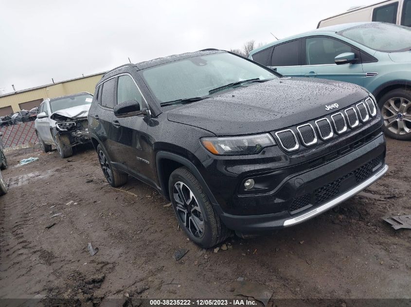 2022 JEEP COMPASS LIMITED - 3C4NJDCB9NT134264