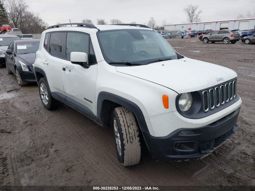 2016 JEEP RENEGADE LATITUDE - ZACCJBBT0GPE38275