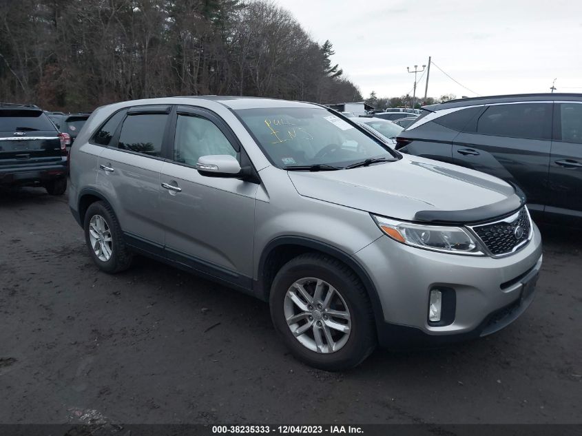 2014 KIA SORENTO LX - 5XYKT3A66EG475660