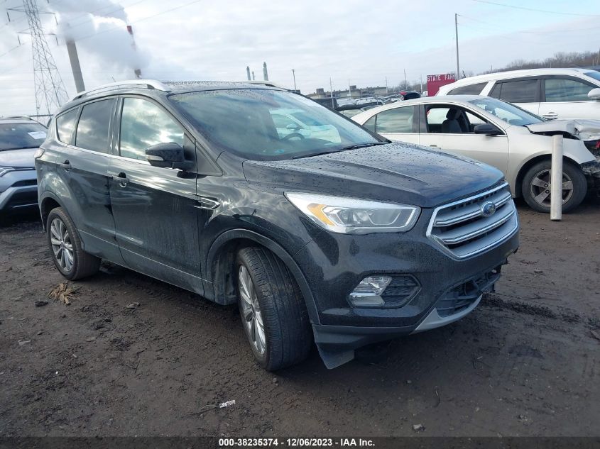 2017 FORD ESCAPE TITANIUM - 1FMCU0J93HUD82748