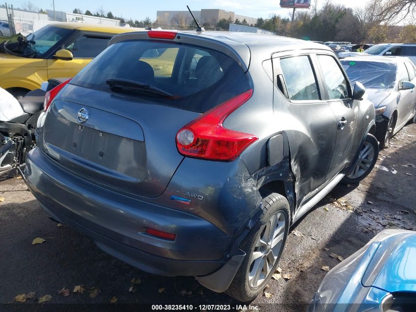 2013 NISSAN JUKE S/SV/SL - JN8AF5MV4DT216934