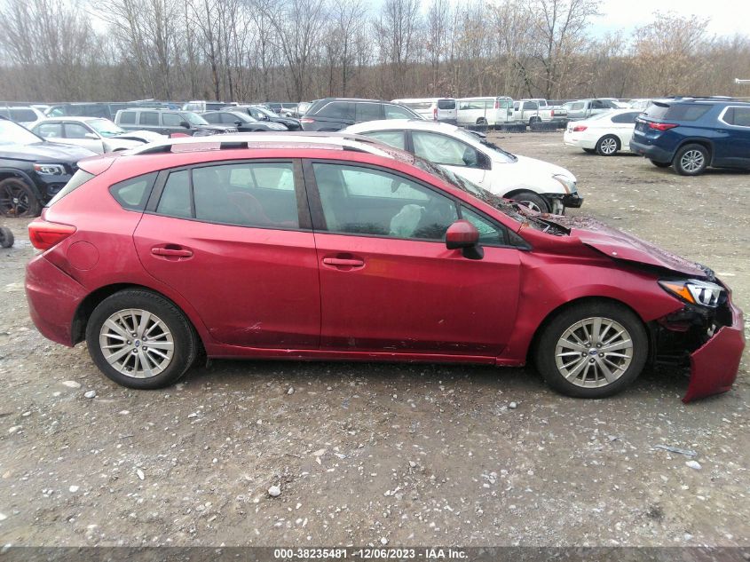 2018 SUBARU IMPREZA 2.0I PREMIUM - 4S3GTAB62J3727458