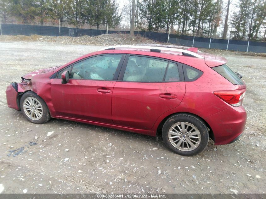 2018 SUBARU IMPREZA 2.0I PREMIUM - 4S3GTAB62J3727458