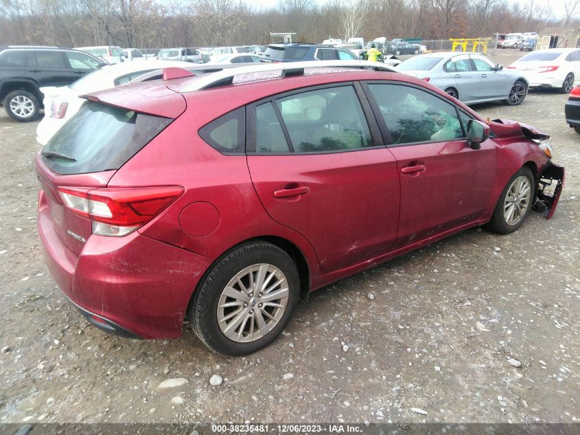 2018 SUBARU IMPREZA 2.0I PREMIUM - 4S3GTAB62J3727458