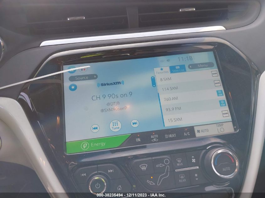 2019 CHEVROLET BOLT EV LT - 1G1FW6S04K4131140