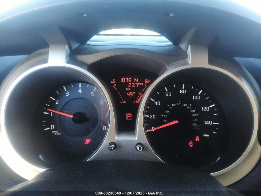 2013 NISSAN JUKE S/SV/SL - JN8AF5MR3DT211422