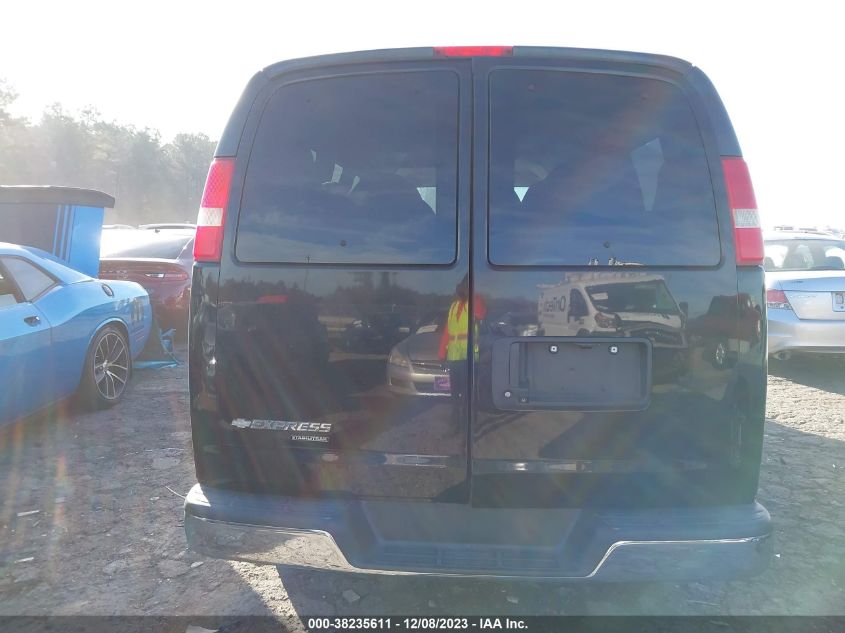 2015 CHEVROLET EXPRESS 2500 LT 1GBWGRFFXF1118876