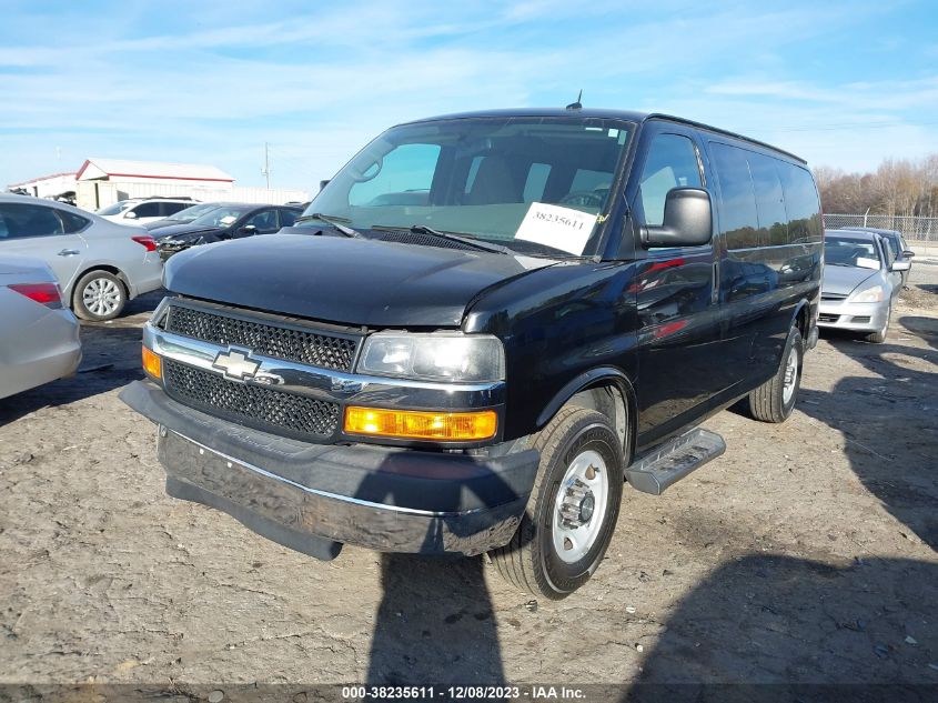 2015 CHEVROLET EXPRESS 2500 LT 1GBWGRFFXF1118876