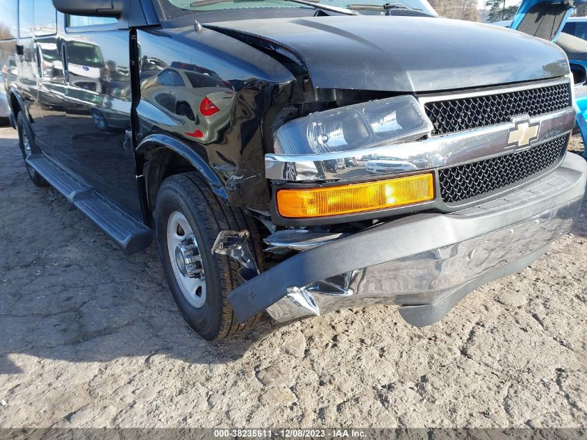 2015 CHEVROLET EXPRESS 2500 LT 1GBWGRFFXF1118876