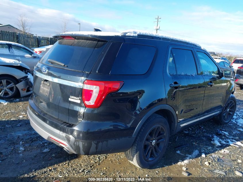 2017 FORD EXPLORER XLT - 1FM5K7DH4HGB66254