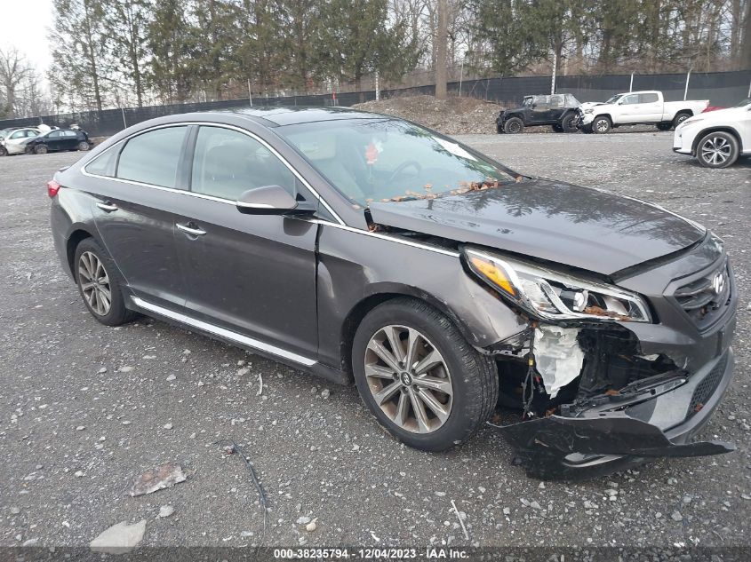 2016 HYUNDAI SONATA LIMITED - 5NPE34AF4GH414581