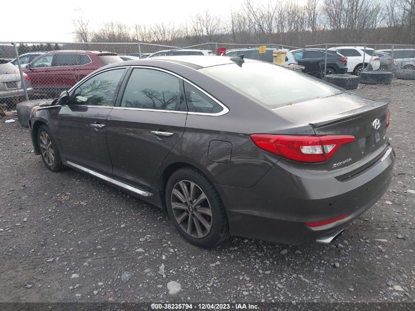 2016 HYUNDAI SONATA LIMITED - 5NPE34AF4GH414581