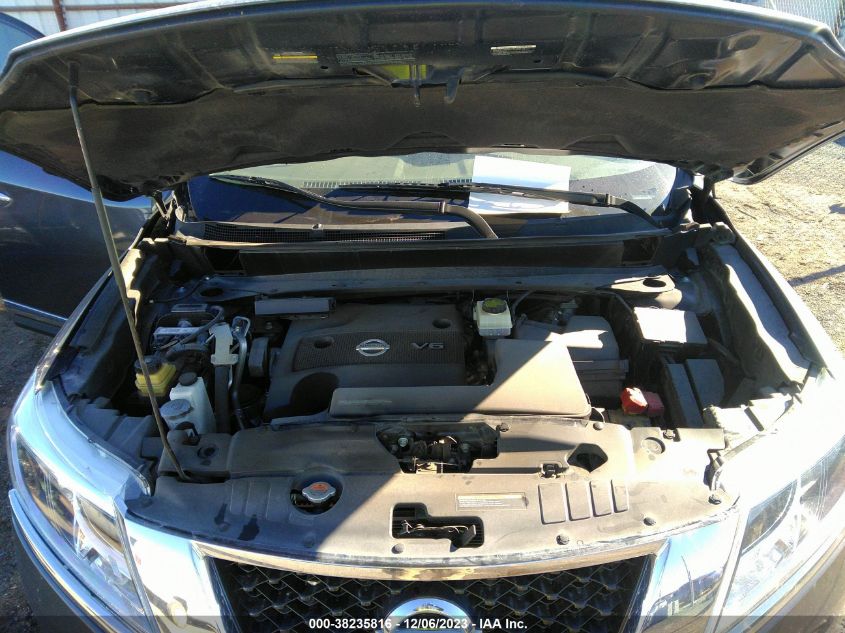 2014 NISSAN PATHFINDER S/SV/SL/PLATINUM - 5N1ARZMN7EC702829