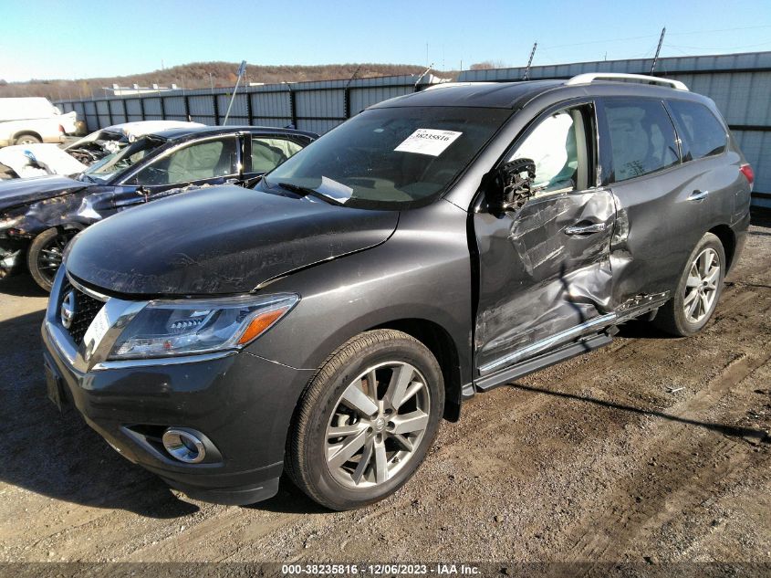 2014 NISSAN PATHFINDER S/SV/SL/PLATINUM - 5N1ARZMN7EC702829