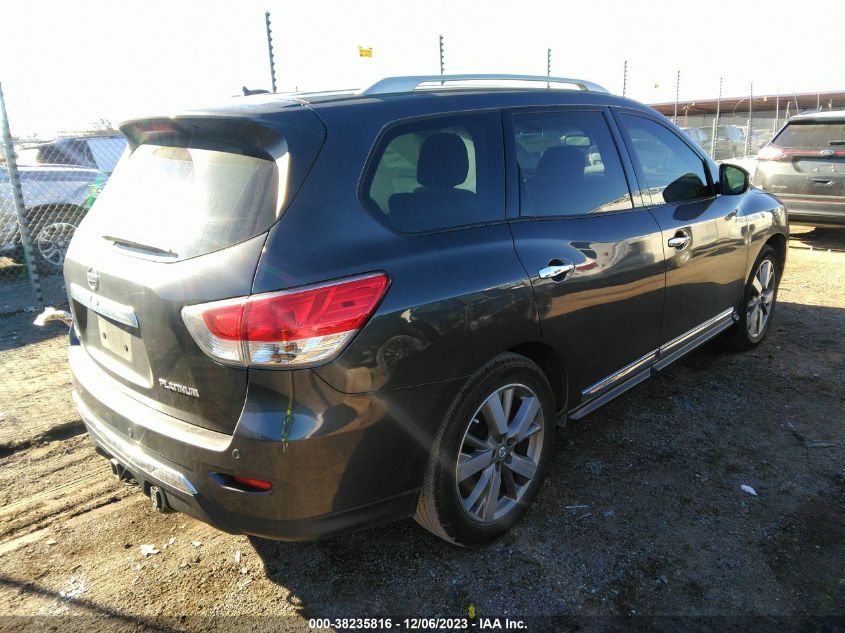 2014 NISSAN PATHFINDER S/SV/SL/PLATINUM - 5N1ARZMN7EC702829