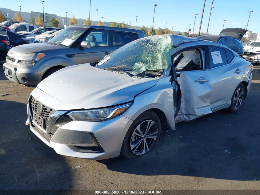 2021 NISSAN SENTRA SV - 3N1AB8CV9MY208848