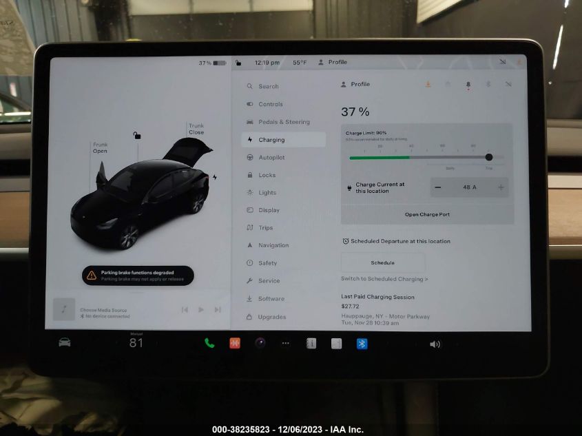 2023 TESLA MODEL Y AWD - 7SAYGDEE3PA090900