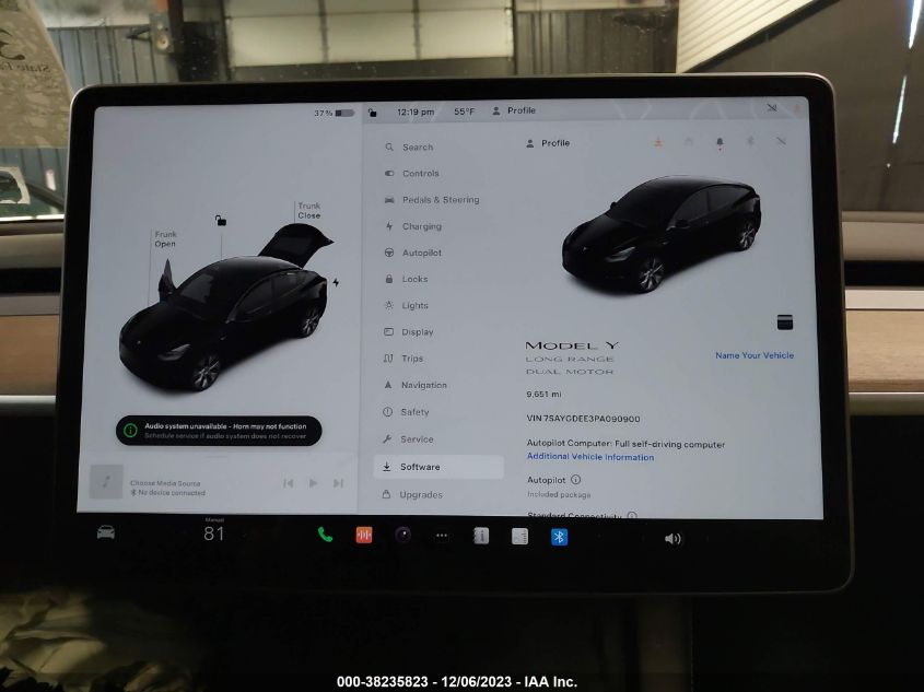 2023 TESLA MODEL Y AWD - 7SAYGDEE3PA090900