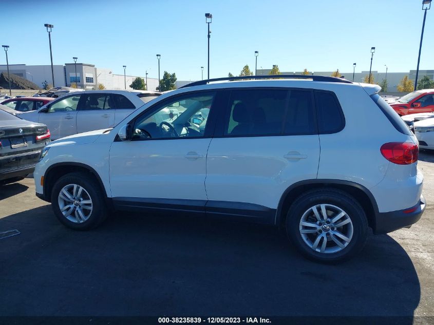 2015 VOLKSWAGEN TIGUAN S - WVGAV7AX7FW592914