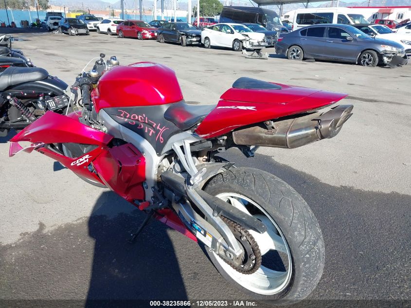 2012 HONDA CBR600 RR - JH2PC4041CK500670