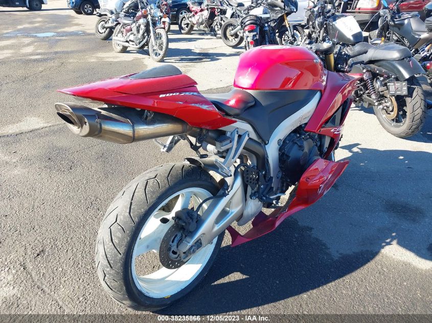2012 HONDA CBR600 RR - JH2PC4041CK500670