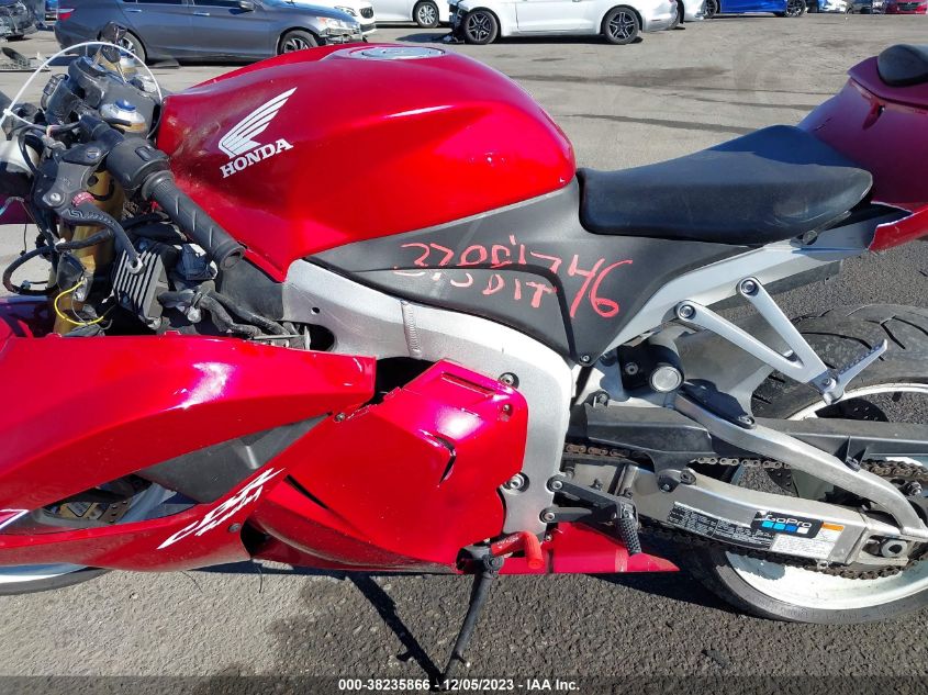 2012 HONDA CBR600 RR - JH2PC4041CK500670