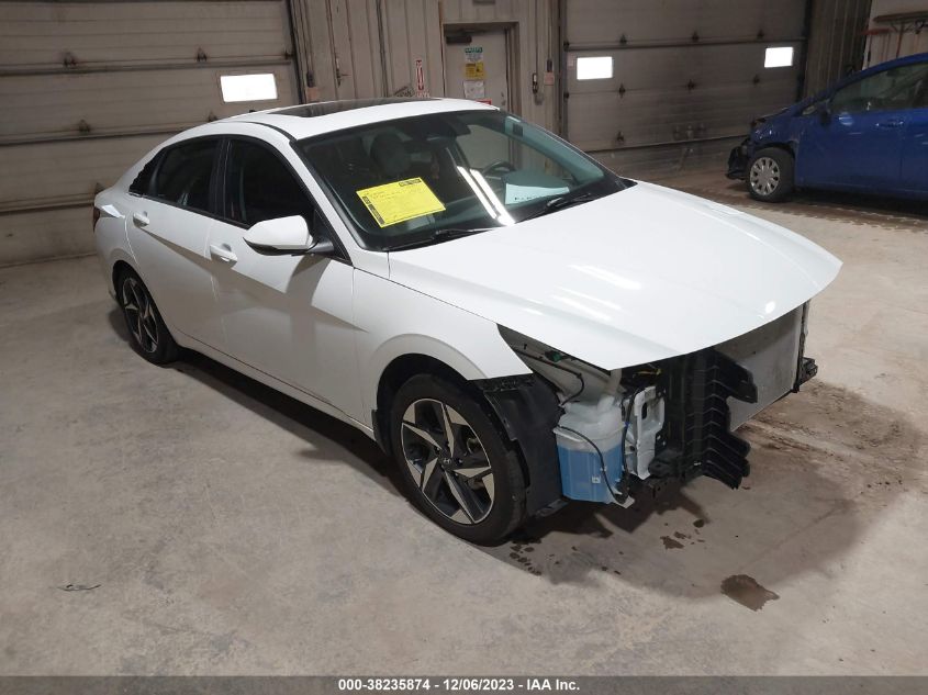 2023 HYUNDAI ELANTRA LIMITED - 5NPLP4AG9PH109078