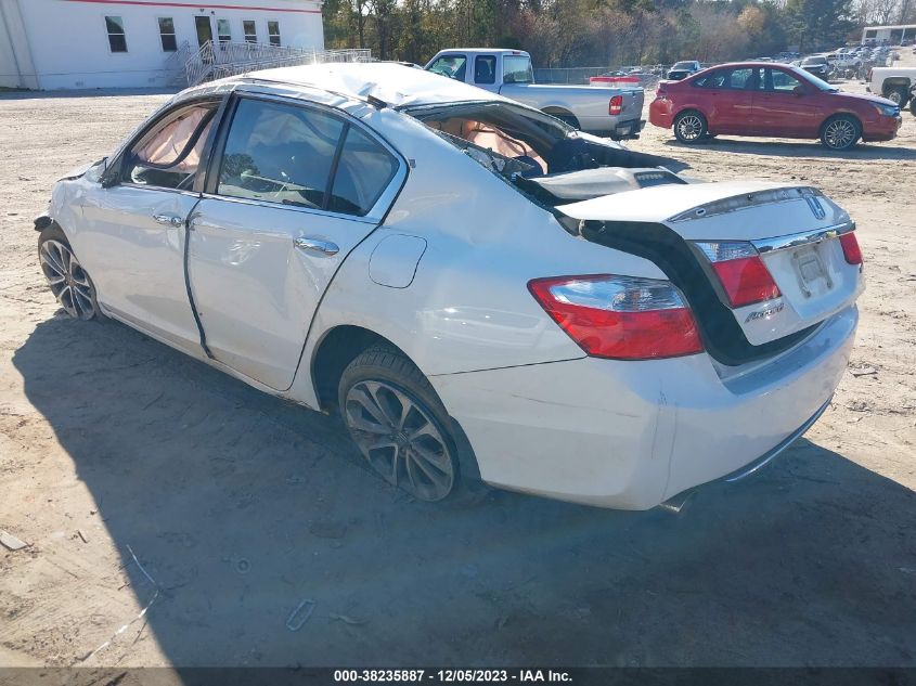 2014 HONDA ACCORD SPORT - 1HGCR2F59EA067104