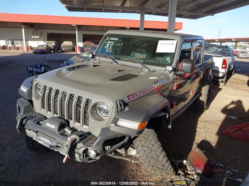 VIN 1C6JJTBG2LL187118 2020 JEEP GLADIATOR RUBICON
