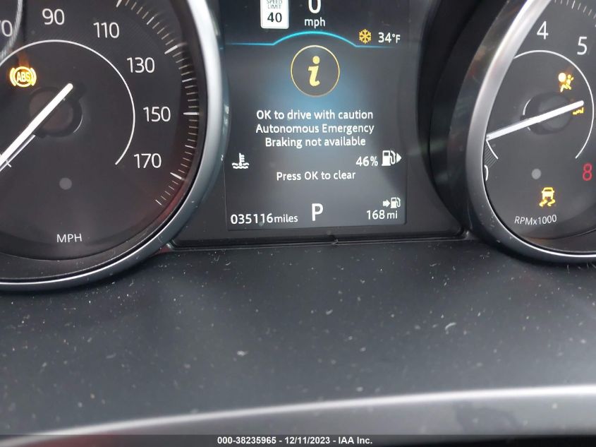 2020 JAGUAR E-PACE SE SADFP2FX3L1Z86584