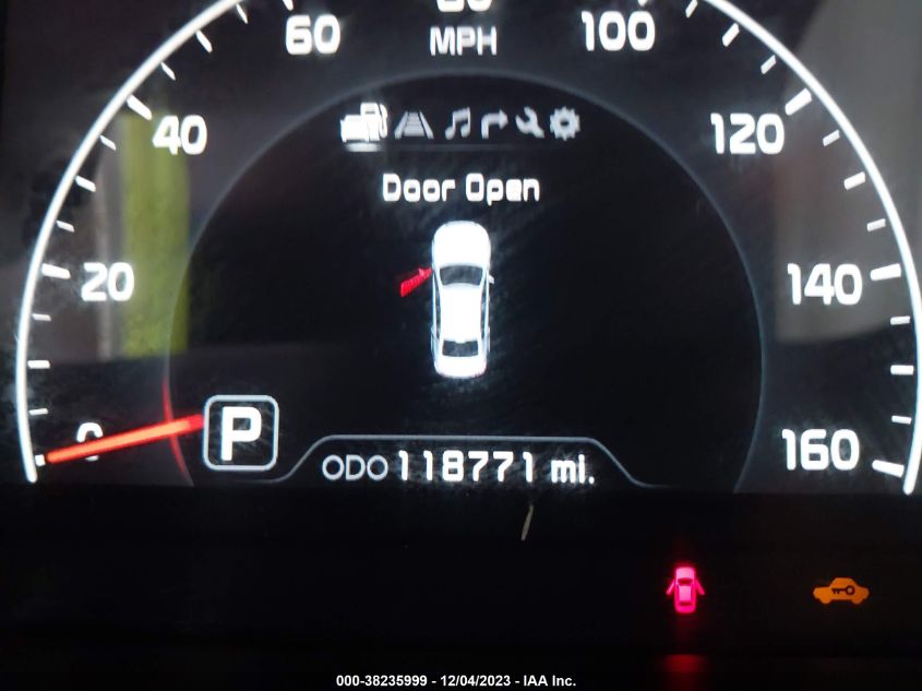 2014 KIA CADENZA LIMITED - KNALN4D70E5164787
