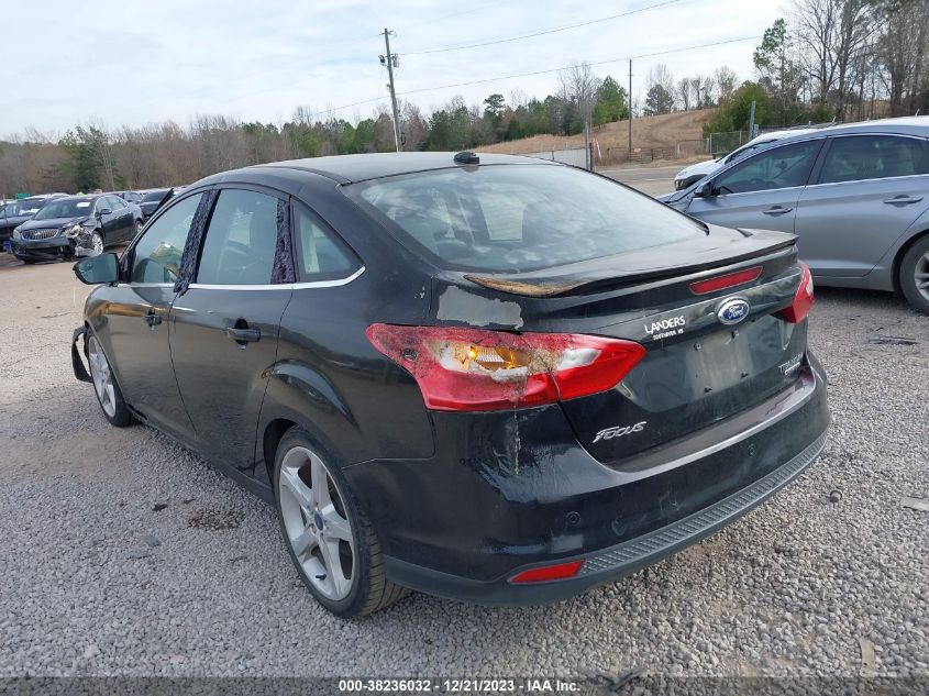 2014 FORD FOCUS TITANIUM - 1FADP3J27EL116564