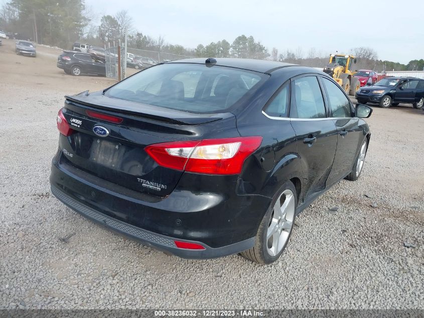 2014 FORD FOCUS TITANIUM - 1FADP3J27EL116564