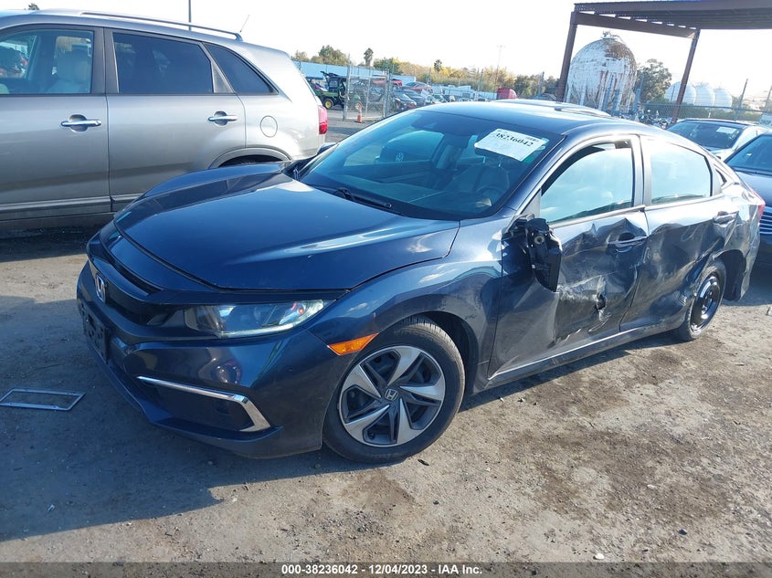 VIN 19XFC2F62KE207850 2019 HONDA CIVIC LX