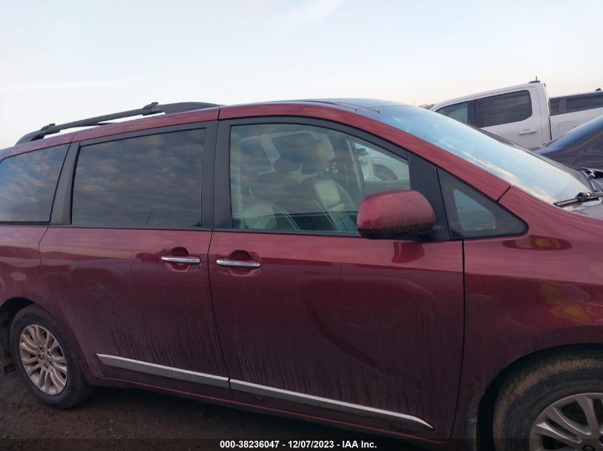 2015 TOYOTA SIENNA XLE/LIMITED - 5TDYK3DC1FS651713