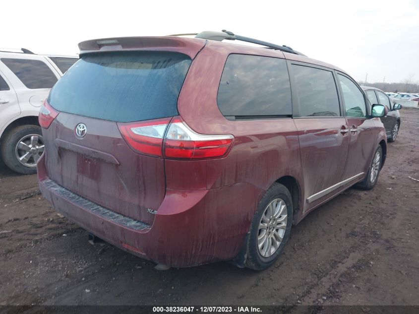 2015 TOYOTA SIENNA XLE/LIMITED - 5TDYK3DC1FS651713