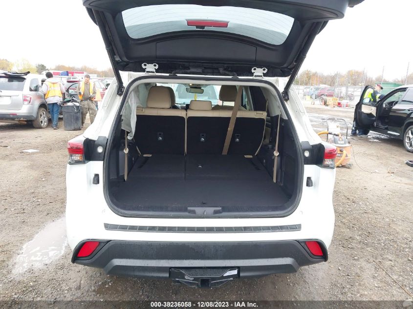 2022 TOYOTA HIGHLANDER XLE - 5TDGZRAHXNS538920