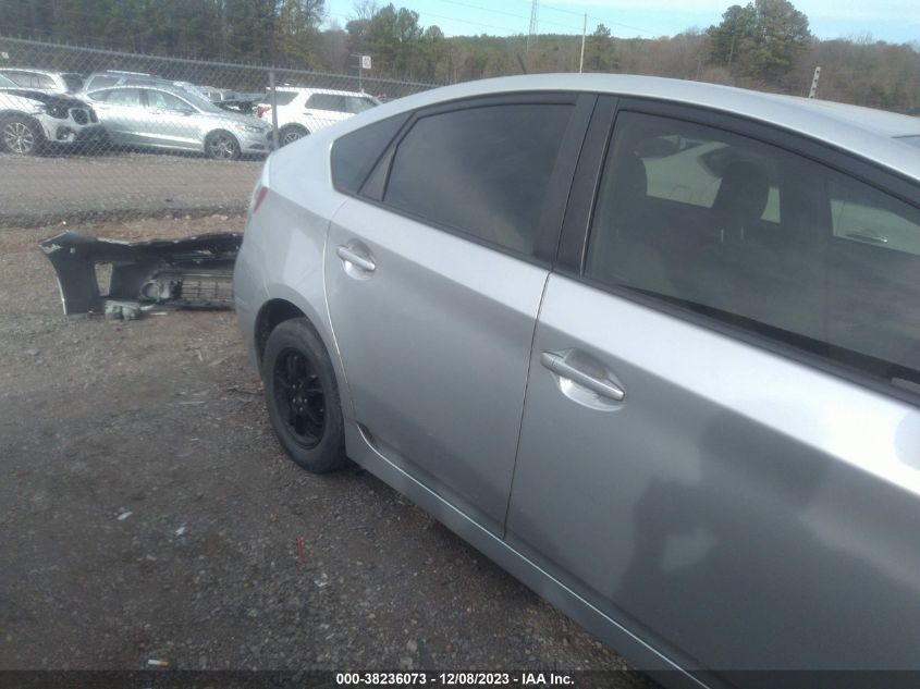 2014 TOYOTA PRIUS - JTDKN3DU9E0368306