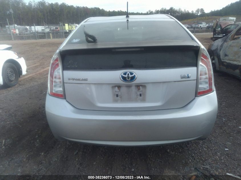 2014 TOYOTA PRIUS - JTDKN3DU9E0368306