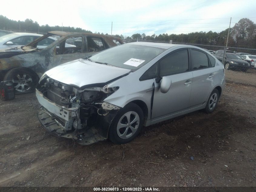 2014 TOYOTA PRIUS - JTDKN3DU9E0368306