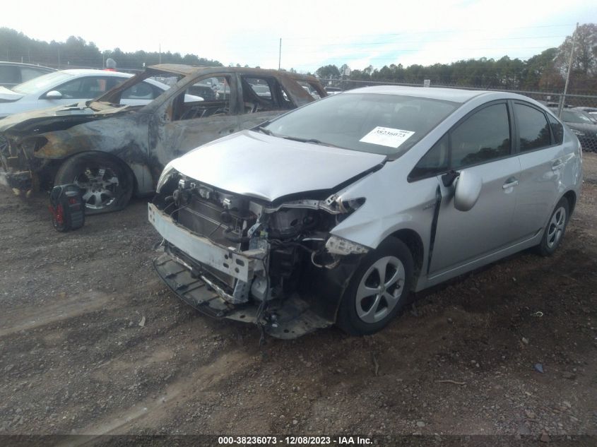 2014 TOYOTA PRIUS - JTDKN3DU9E0368306