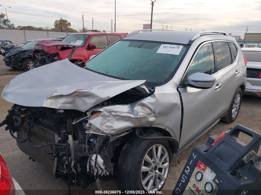 2017 NISSAN ROGUE S/SV - KNMAT2MV6HP533700