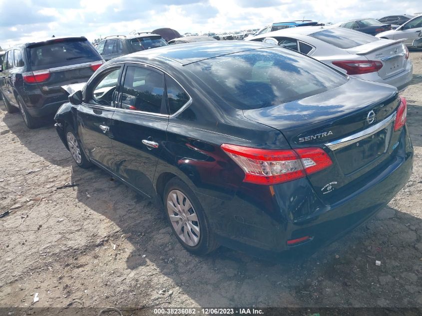 2014 NISSAN SENTRA S/SV/SR/SL - 3N1AB7AP5EL658512
