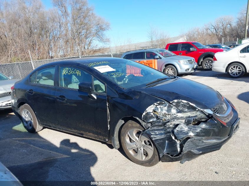 2014 HONDA CIVIC  LX - 2HGFB2F58EH533317